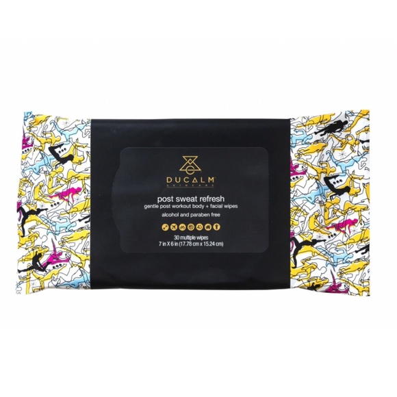 Ducalm Skincare "Post Sweat Refresh" facial wipes - Picture 3 of 5